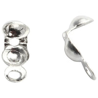 Metal Jewelry End Caps, Set of 20 | various colors — image 1