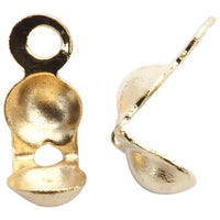 Metal Jewelry End Caps, Set of 20 | various colors — image 2
