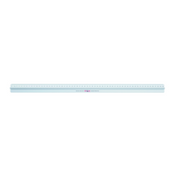 Metal Ruler with Handle, 60 cm