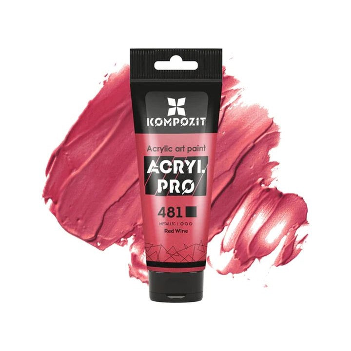 Металическа акрилна боя ACRYL PRO ART Composite 75 ml — изображение 14