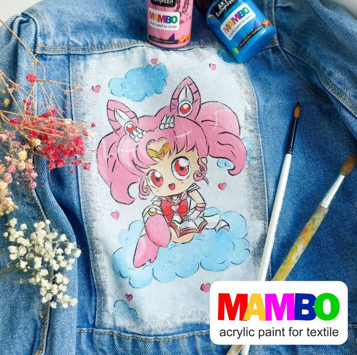 MAMBO Метална боя за текстил и кожа 20 ml — изображение 5