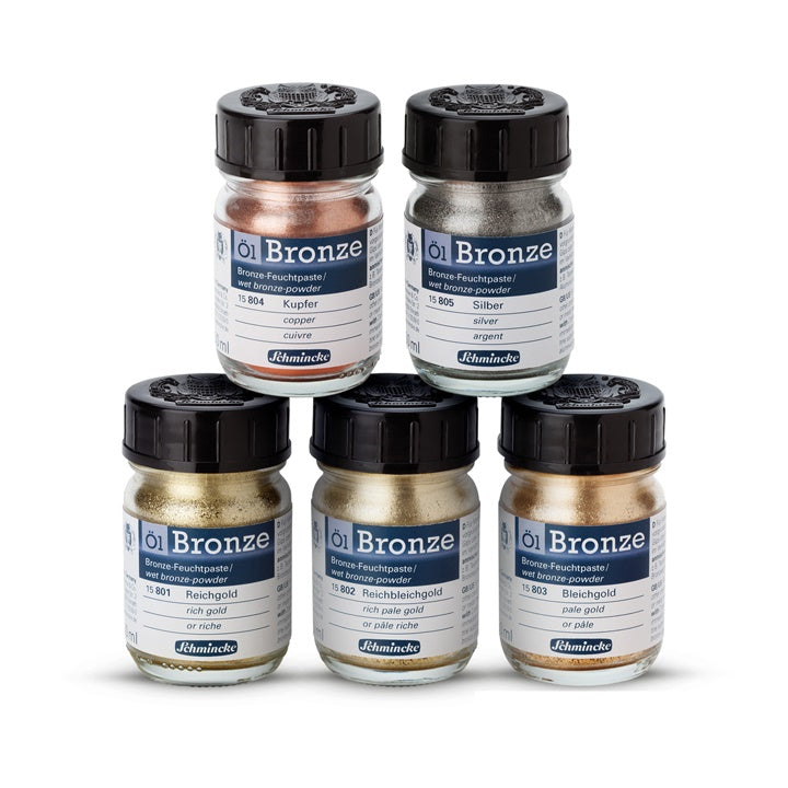 Метален прах Oil-Bronze Schmincke 50 ml | различни цветове — изображение 6