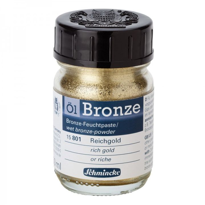 Метален прах Oil-Bronze Schmincke 50 ml | различни цветове — изображение 1