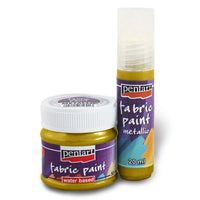 Metallic Fabric Paint - 20 ml | various colors — image 3