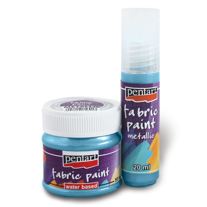 Metallic Fabric Paint - 20 ml | various colors — image 5