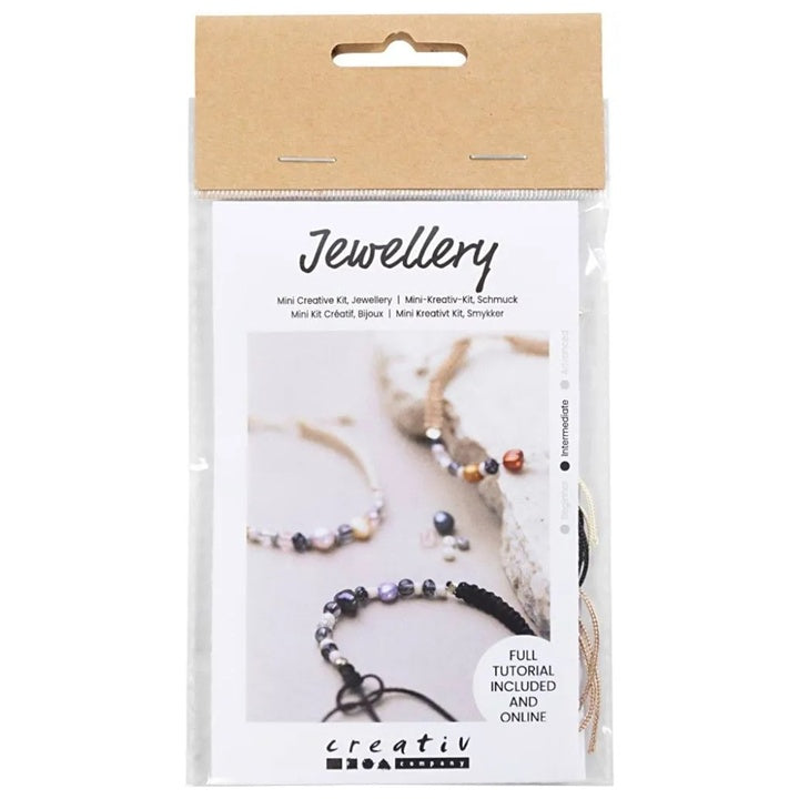 Mini Bracelet-Making Set with Pearls and Clasps — image 1