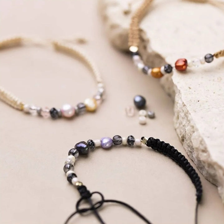 Mini Bracelet-Making Set with Pearls and Clasps — image 3