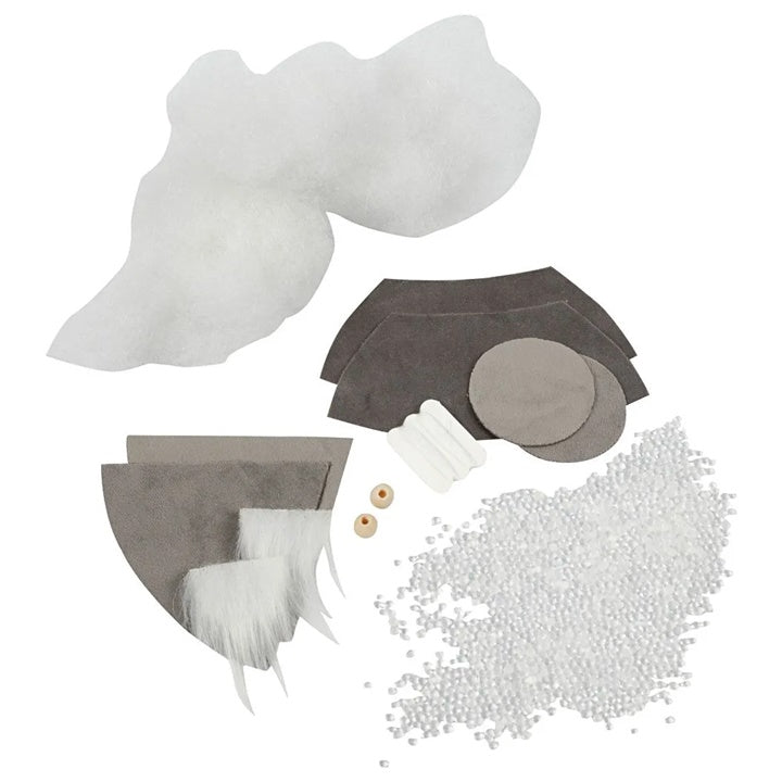 Mini Christmas Elves Craft Set, Gray - image 3