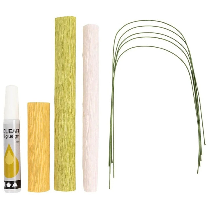 Mini Craft Set | Cherry Blossom Branch Made from Crepe Paper — image 2
