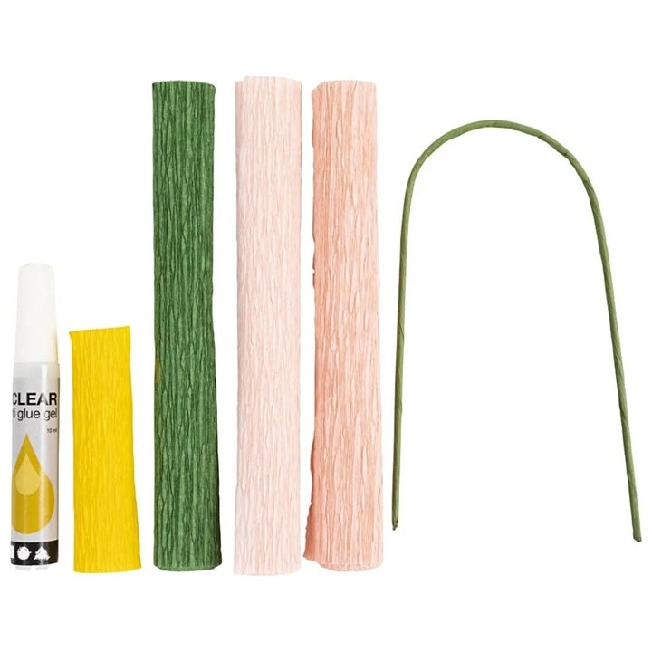 Mini Craft Set | Crepe Paper Peony — image 2