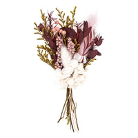 Mini Dried Bouquet “Burgundy Queen” / 20 cm — image 3
