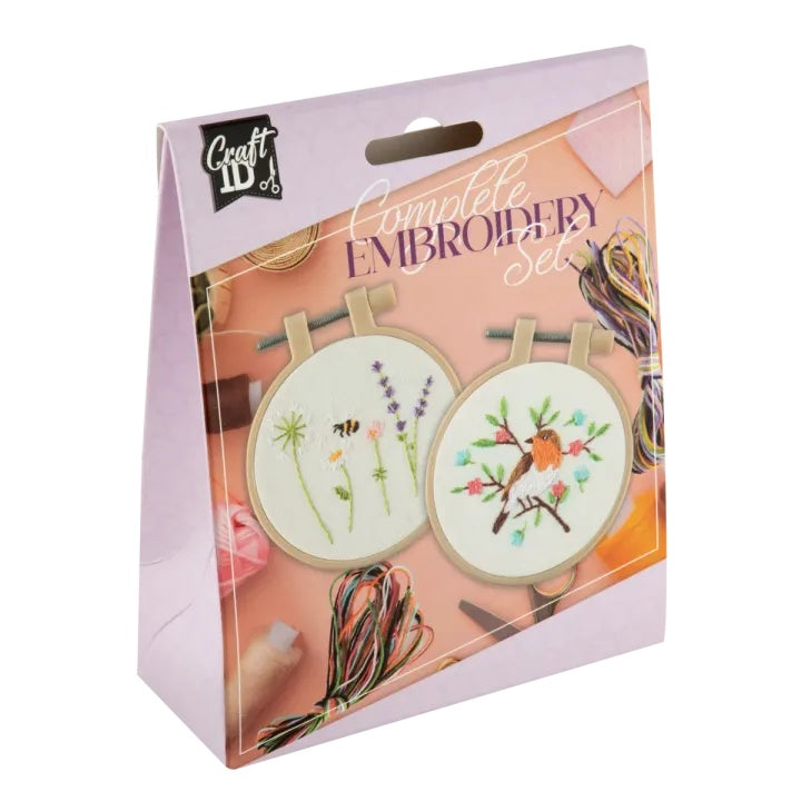 Мини комплект за бродиране 2 бр. Ø 8,5 cm — изображение 1