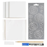 Mini Porcelain Painting Set - Coasters — image 3
