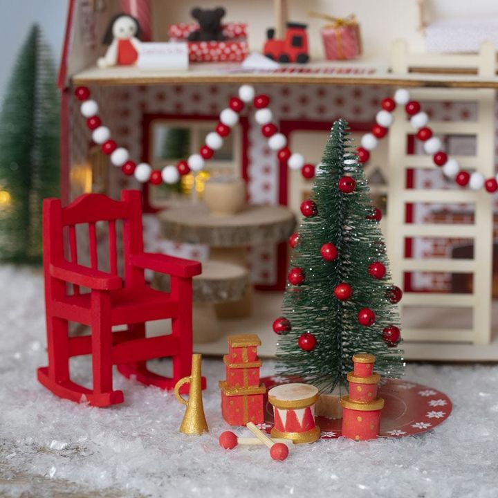 Mini Wooden Decorations - Christmas Set of 9 — image 3