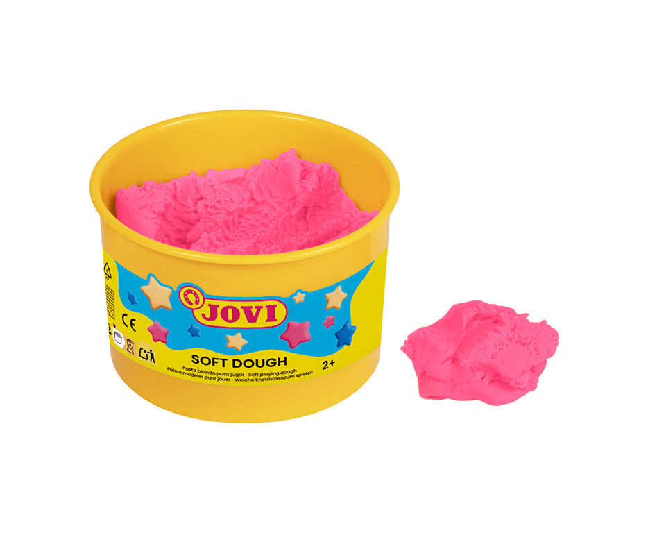 Modelling clay set JOVI Soft Dough neon colors 6 x 460 g