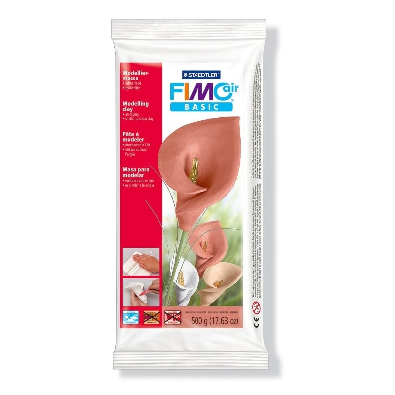 FIMO Air BASIC Modeling Clay, 500 g, Terracotta — image 2