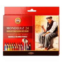 Моливи за акварел KOH-I-NOOR Mondeluz / 24 бр. — изображение 1