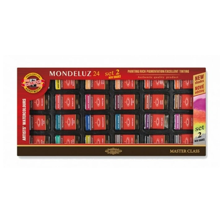 Mondeluz II. Watercolors / Set of 24