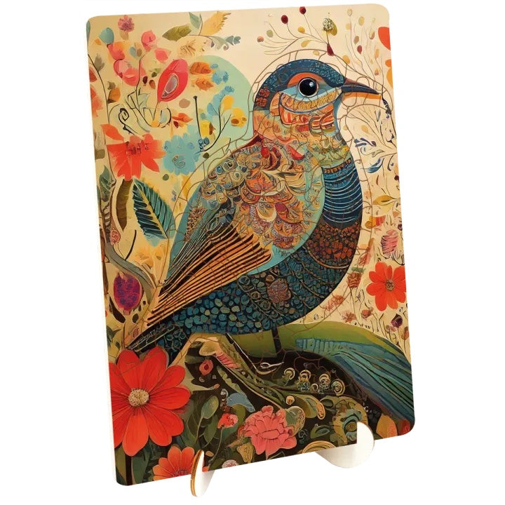 MOXY Artistic Wooden Puzzle, Bird, 130 Pieces — image 2
