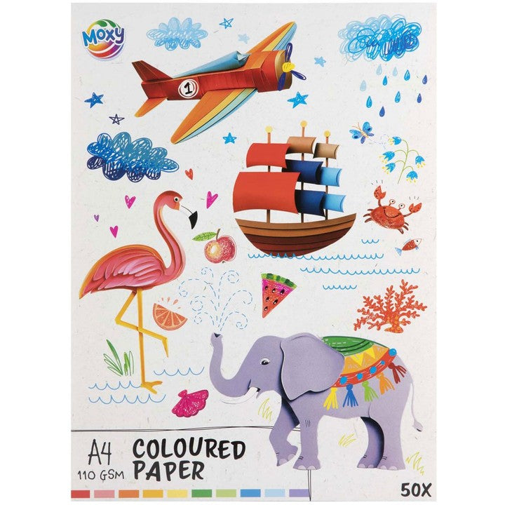 MOXY Colored Paper A4 - 50 Sheets 110 GSM — image 2