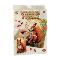 MOXY Wooden Puzzle, Squirrel, 130 pcs