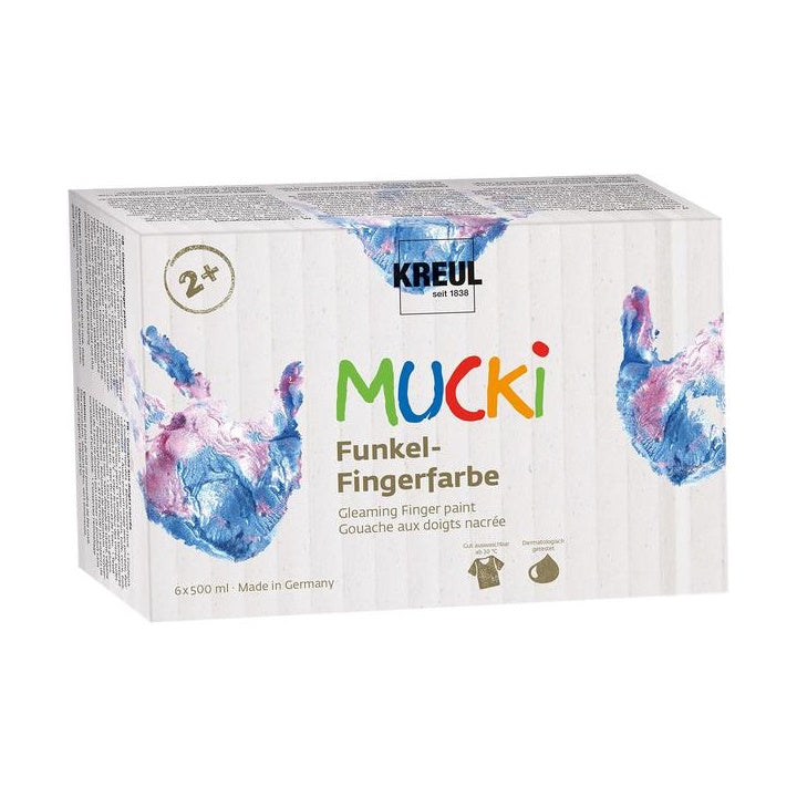 MUCKI Gloss Finger Paints for Kids — image 1