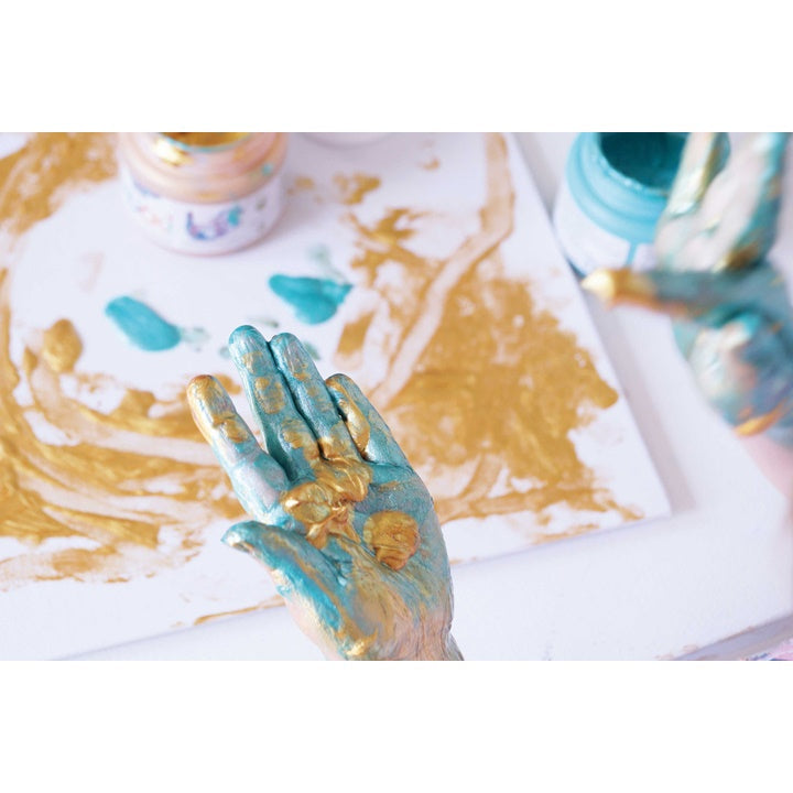 MUCKI Glowing Children's Finger Paints, Set of 6 x 150 ml — image 4