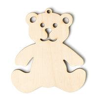 Wooden Christmas Decoration Set of 5 - MXH702m | various dimensions