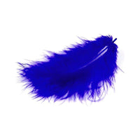 MARABU Feathers, 10/12 cm, 17 pcs – modré