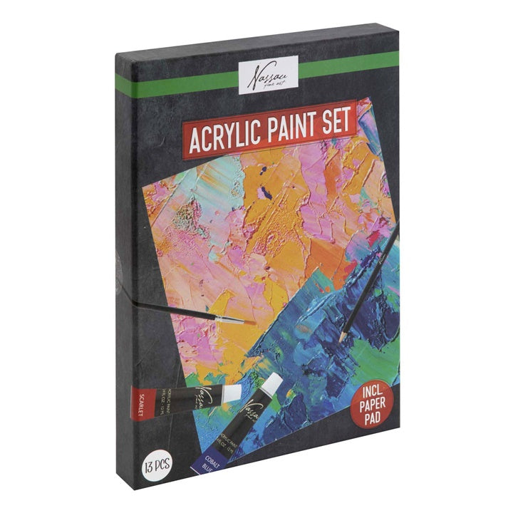 Nassau Acrylic Painting Set | 13-Piece - image 1