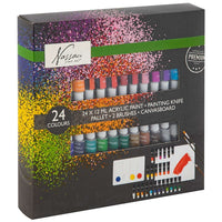 Nassau Fine Art Acrylic Painting Set, 29 pcs