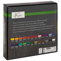 Nassau Fine Art Acrylic Painting Set, 29 pcs