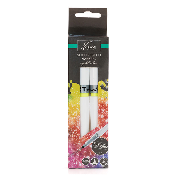 Nassau Fine Art Glitter Pen Set of 2