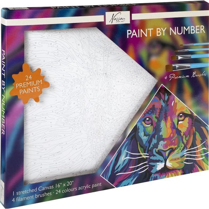 Nassau Paint by Numbers - Lion