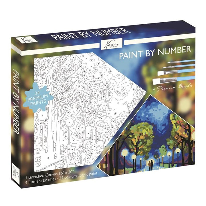 Nassau Paint by Numbers - Midnight Walk