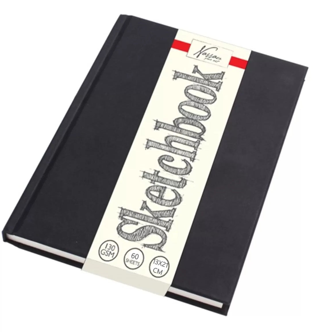 Nassau Sketching Pad, 13x21 cm, 60 Sheets