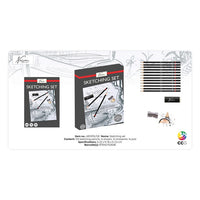 Nassau Sketching Set, 15-Piece, Image 6