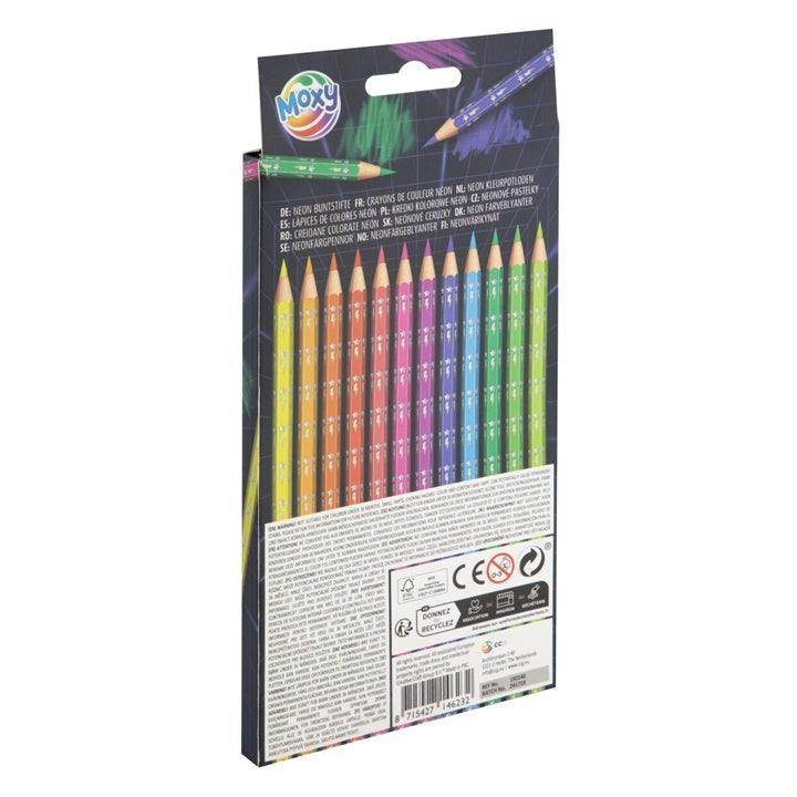 Neon Colored Pencils, Set of 12 — image 1