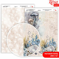 Ocean Dreams A4 Scrapbooking Papers | various motifs — image 3