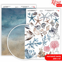 Ocean Dreams A4 Scrapbooking Papers | various motifs — image 8