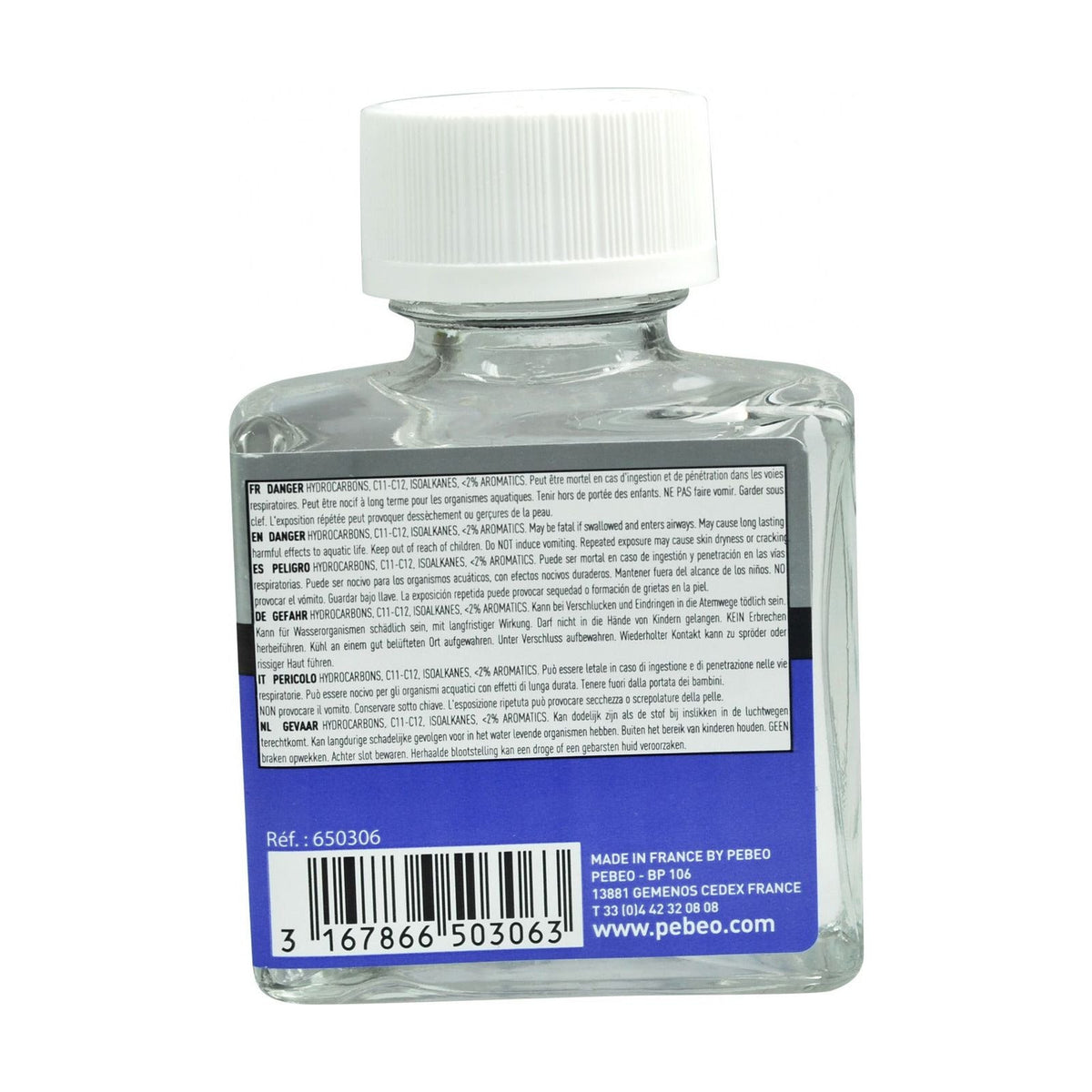 Odorless mineral spirits PEBEO for oil colors 75 ml