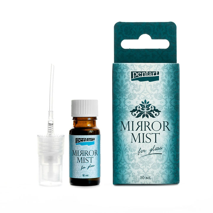 Огледало в спрей за стъкло Mirror Mist Pentart — изображение 1