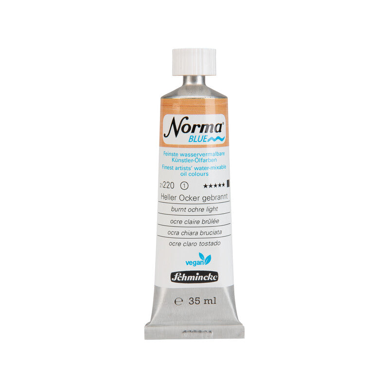 Oil Colors Schmincke NORMA Blue 35 ml – 220 Light Burnt Ochre