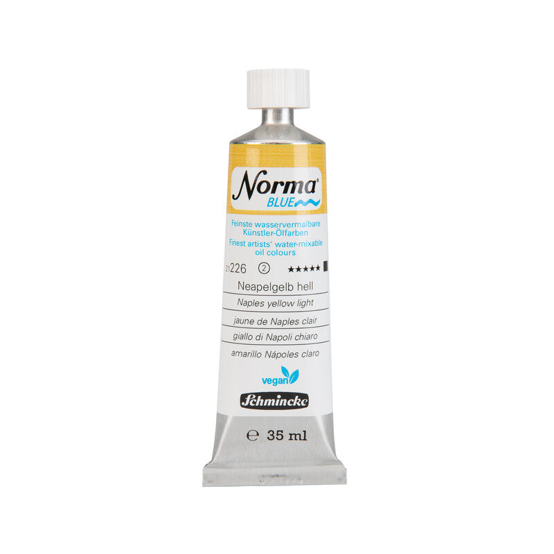 Oil Colors Schmincke NORMA Blue 35 ml – 226 Light Naples Yellow