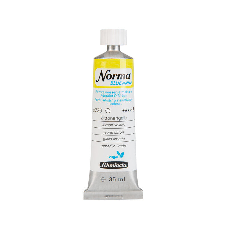 Oil Colors Schmincke NORMA Blue 35 ml – 236 Lemon Yellow