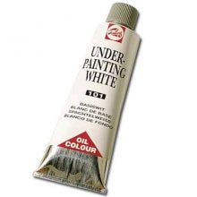 Oil Paint for Underpainting 150 ml - White