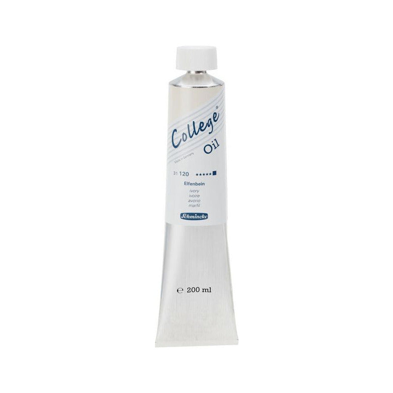 Oil paint Schmincke College Oil 200 ml – 120 Ivory