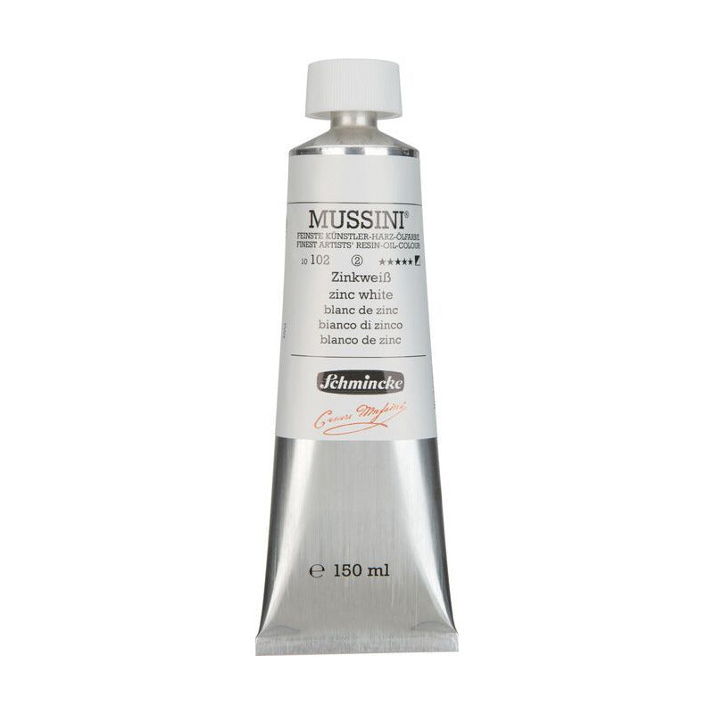 Oil Paint Schmincke MUSSINI 150 ml – 102 Zinc White