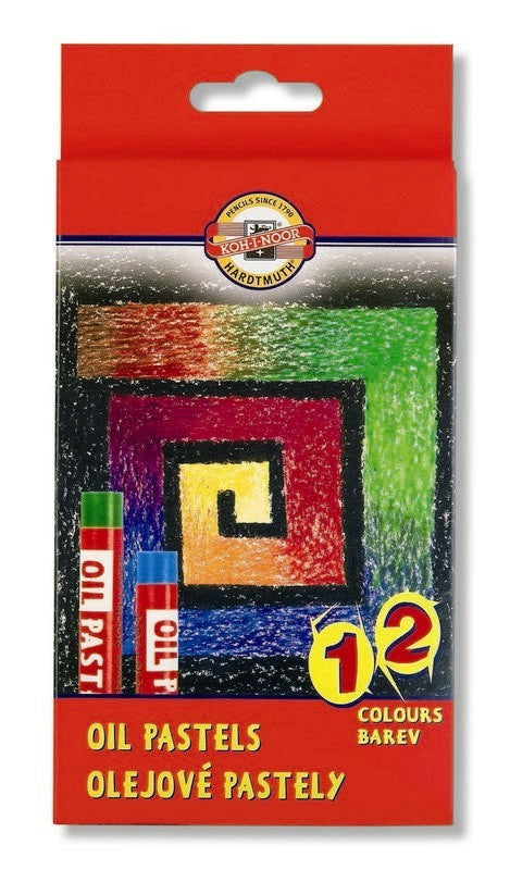 Oil Pastels for Artists, Set of 12
