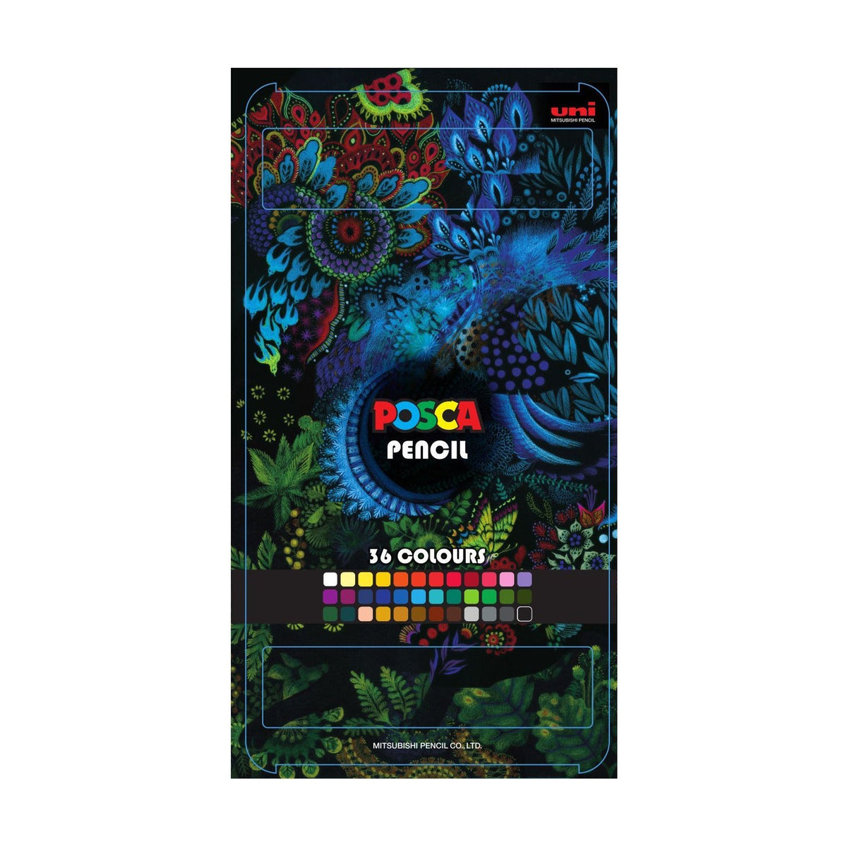 Oil Pastels Posca KPE-200 36C Set – Assorted Colors